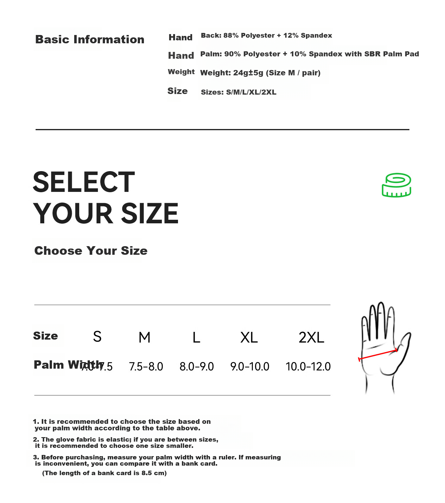 RockBros Half-Finger Cycling Gloves Summer Men Women Mountain Road Bike Short Finger Shockproof Black 3