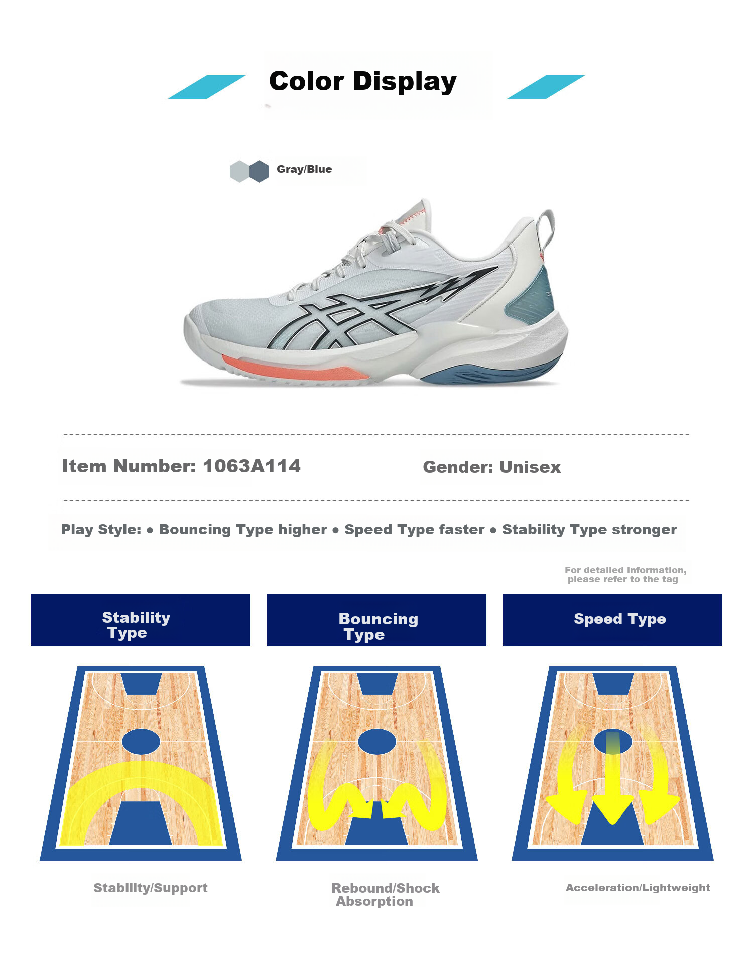 ASICS Men's Basketball Shoes SWIFTACE Durable Non-Slip Cushioning 26AW 1063A114-700 Size 42 2