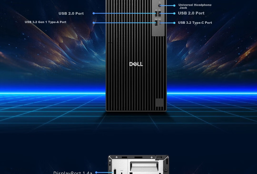Dell OptiPlex Pro Tower QCT1250 High-Performance Business Desktop PC i5-14500 16GB 1TB Custom 6