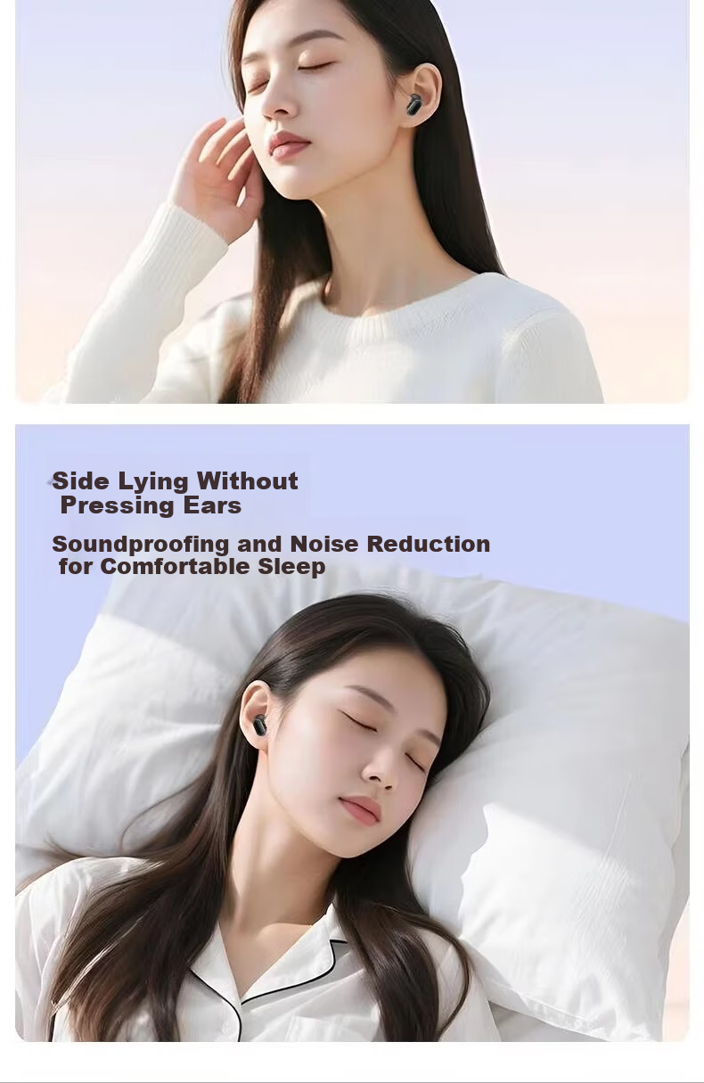Zhiguozhe Four-Ear Bluetooth Earphones 2026 Latest Clip-On Short Stem Semi-In-Ear Wireless Long Battery Life Sports Running Cycling Comfortable Wear 11