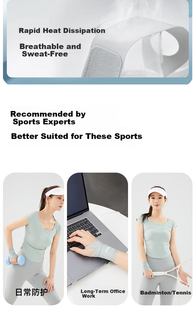 LI-NING Wrist Support TFCC Injury Wrist Sleeve Sprain Wristband Badminton Tennis Sports Wrist Joint Tendon Sheath Protector 11