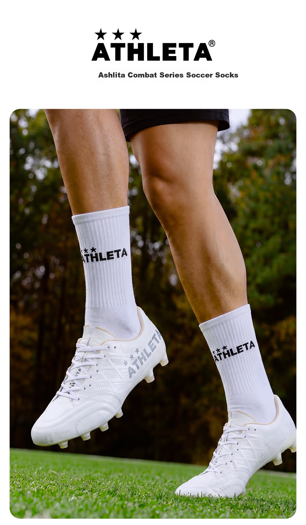 ATHLETA Soccer Socks Summer Mid-Calf Unisex Non-Slip Training Socks Towel Sole Sports Running Basketball Outdoor Socks 1
