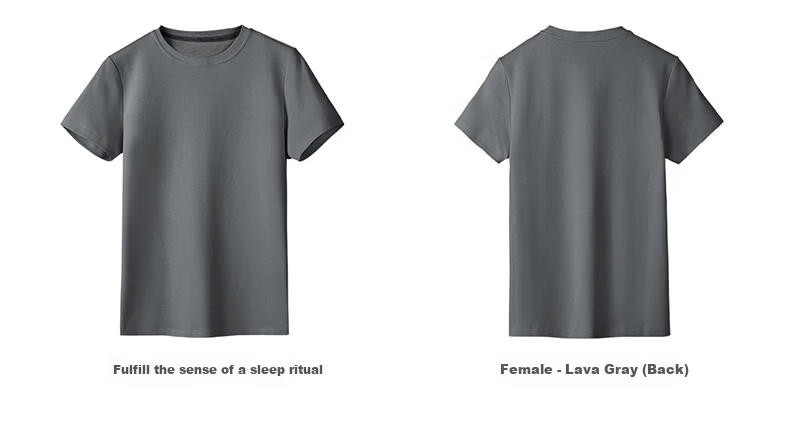 CAMEL Women's Ice Cooling Short Sleeve T-Shirt 10A Antibacterial Breathable Crew Neck Top C26BZ0L7086 Boundless White S 13