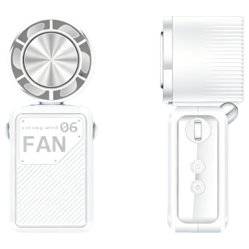 REMAX Semiconductor Cooling Mini Portable Handheld Fan USB Rechargeable Silent Outdoor Long Battery Life Air Conditioner
