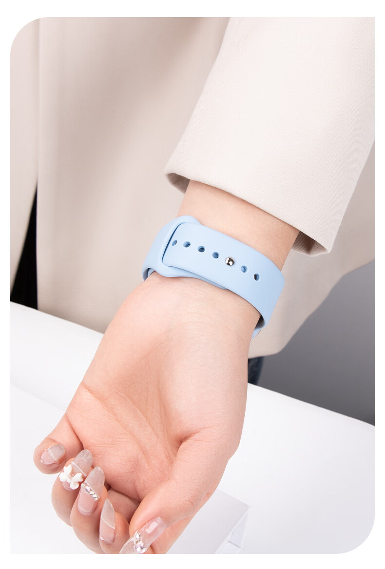 BHO [Over 1 Million Sold Online] Compatible with Apple Watch Band, Suitable for Apple Watch S12 Sports Band, IWatch S11/10/9/ultra4/se Silicone Strap 11