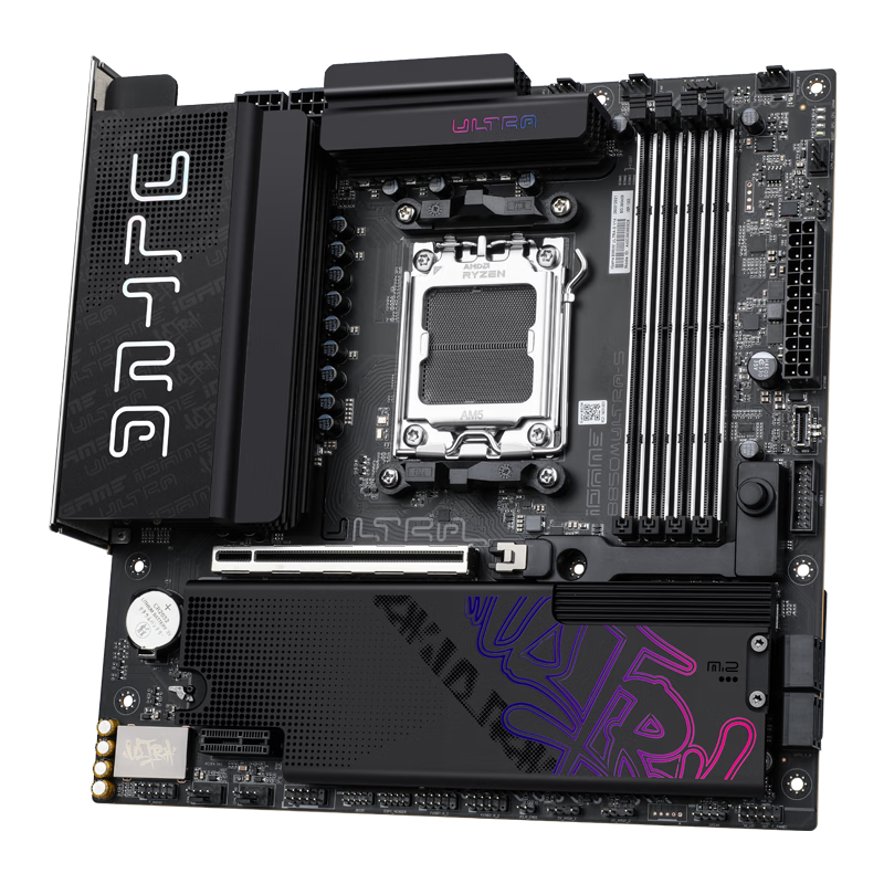 Colorful iGame B850M ULTRA-S V14 Motherboard Compatible with CPU 9800X3D/9950X/9850X3D (AMD B850/socket AM5)