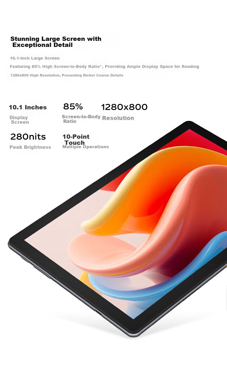 Lenovo Investment Brand Yinen N10B 10.1-inch 2026 New HD Tablet PC Gaming Learning Office 8GB+256GB WiFi Version 2