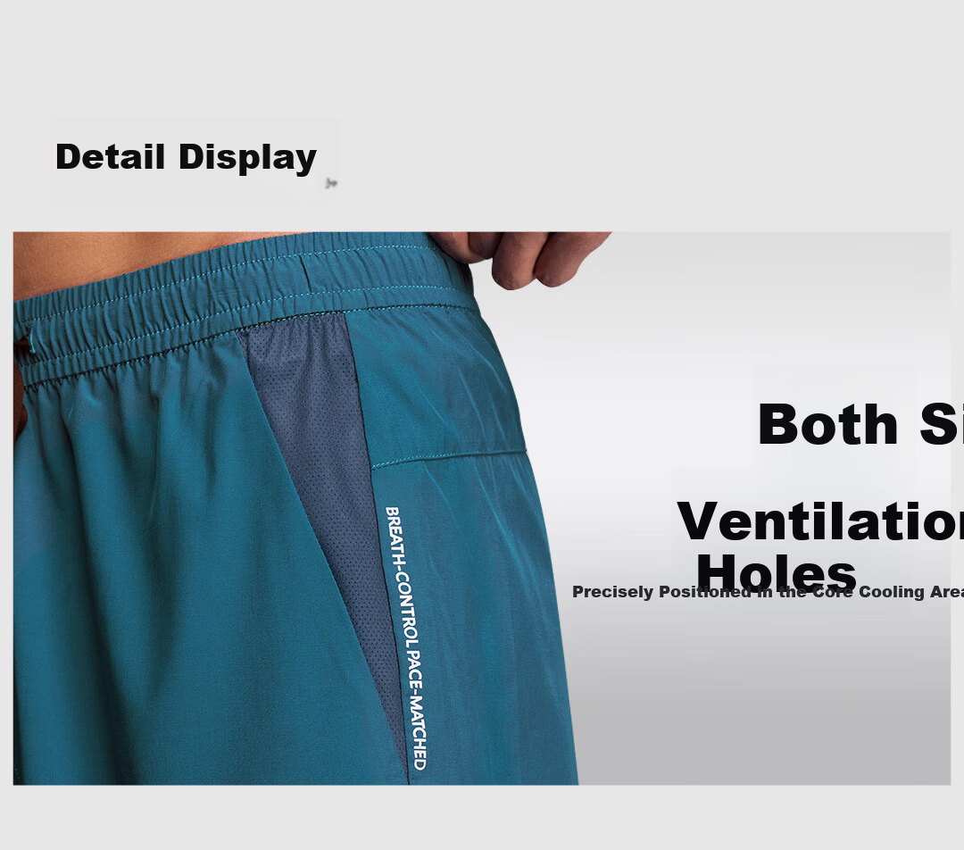 UTO Pro Hydrogen Lightweight Sports Shorts Unisex Professional Marathon Running Classic Black (Men's) L 8
