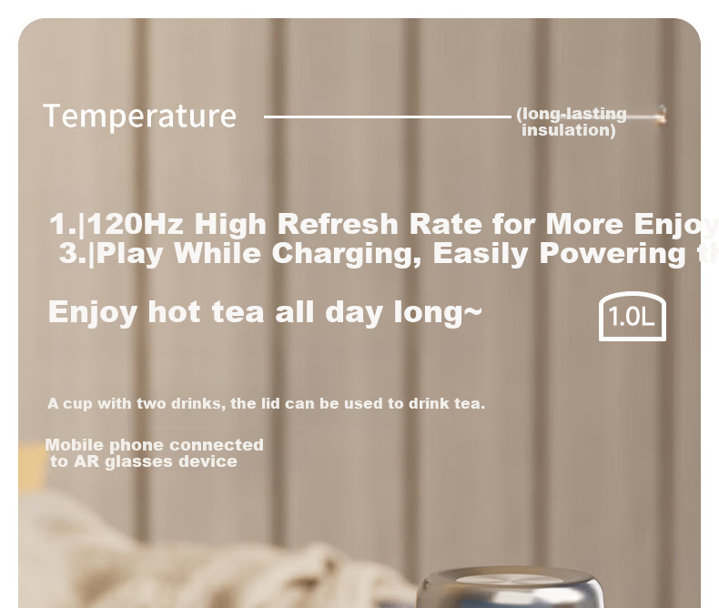 NRMEi Large Capacity Insulated Mug for Men and Women 316 Stainless Steel High-Quality Tea Separation Portable Car Travel Steeping Tea Cup 1