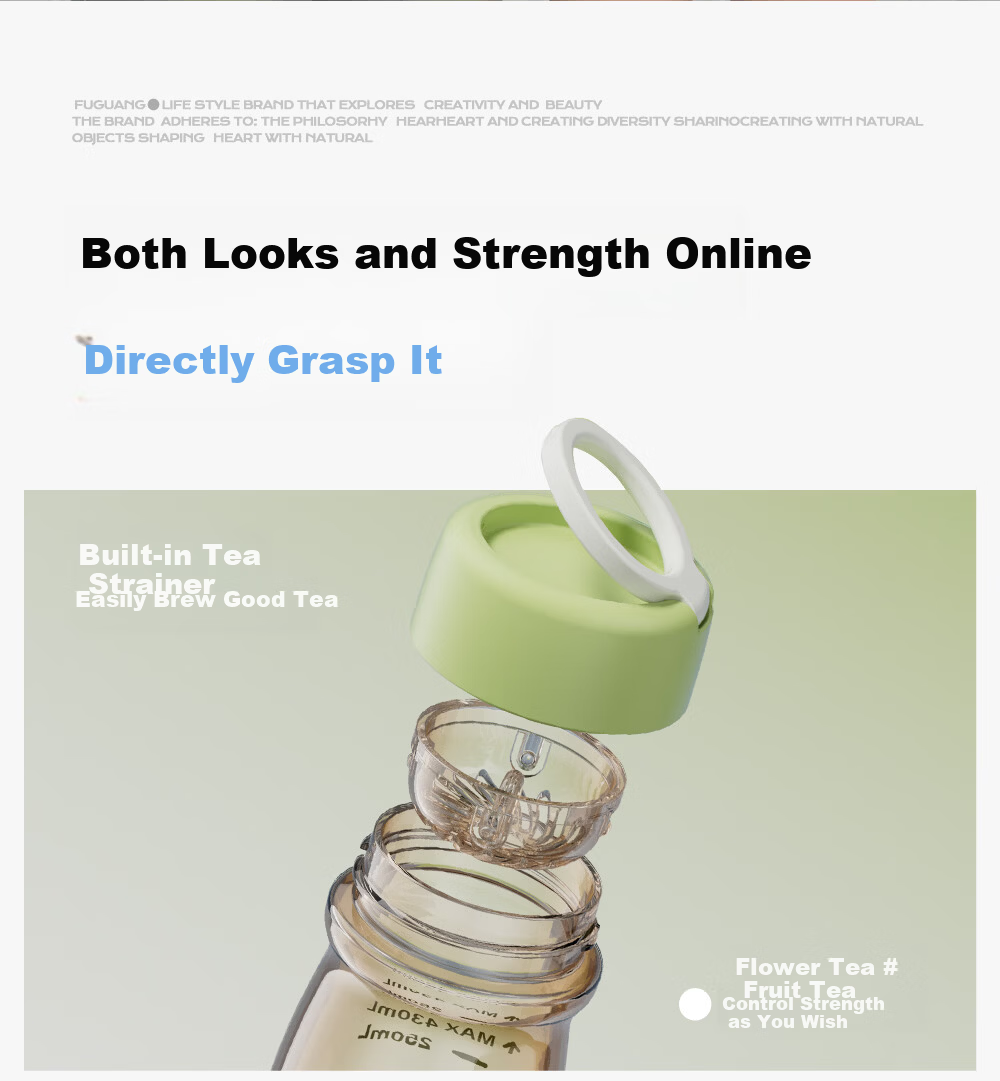 Fuguang PPSU Water Bottle Summer Portable Plastic Cup for Women Students Children High-Value Outdoor Sports Men 2