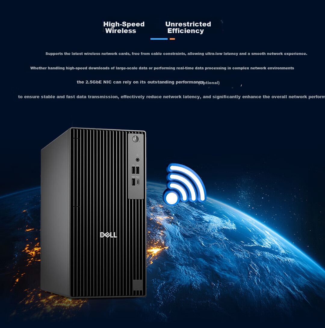 DELL Pro QVT1260 ECT1250 Upgraded 2025 Commercial Video Editing Rendering Desktop PC i5-14500/16GB/512GB 8