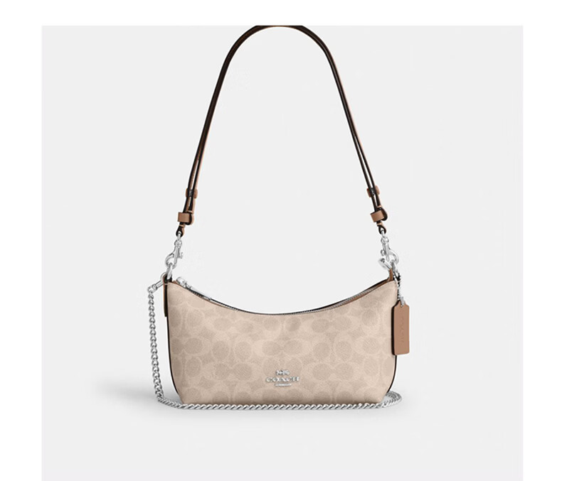 COACH Women's CAITLIN Shoulder Crossbody Bag CEK80 Sand Yellow New Travel Gift 7