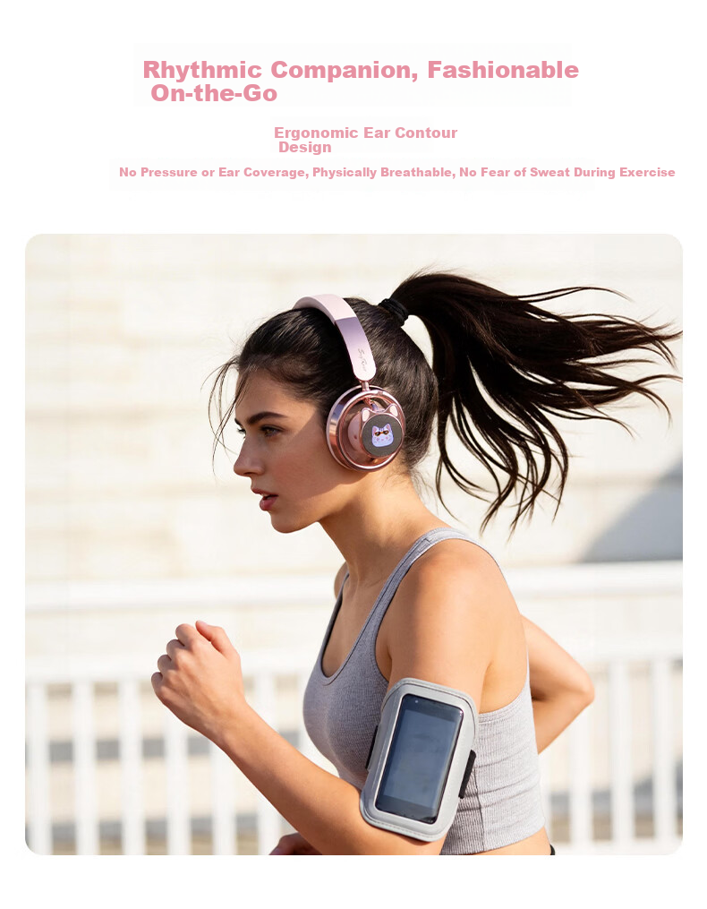 SayRose Cat Ear Headphones Apple Wireless Dreamy Starry Sky Atmosphere Huawei Stylish Gift for Girls Girlfriend Wife Bestie Birthday Holiday Summer Blue 7