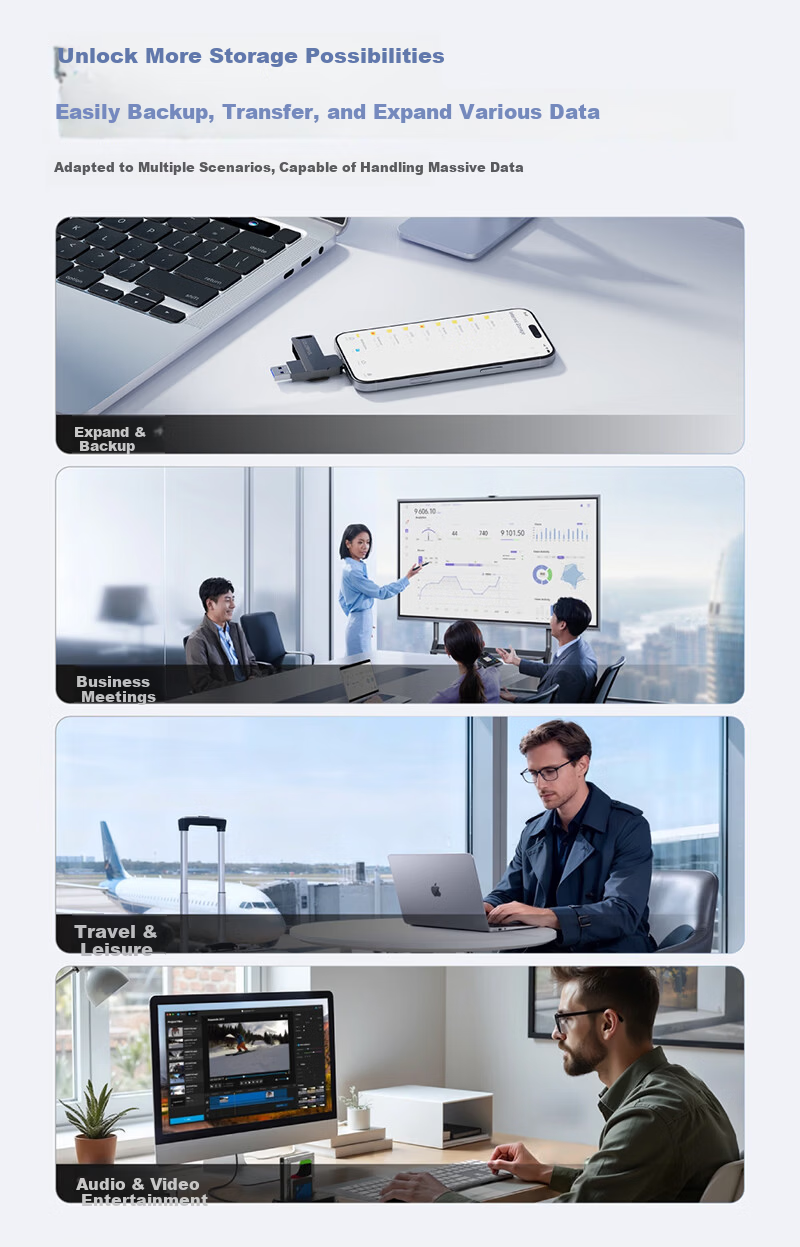 Colorful 128GB Type-C Dual Interface USB 3.2 Flash Drive 550MB/s High-Speed USB Drive for PC, Android, and Apple Devices 5