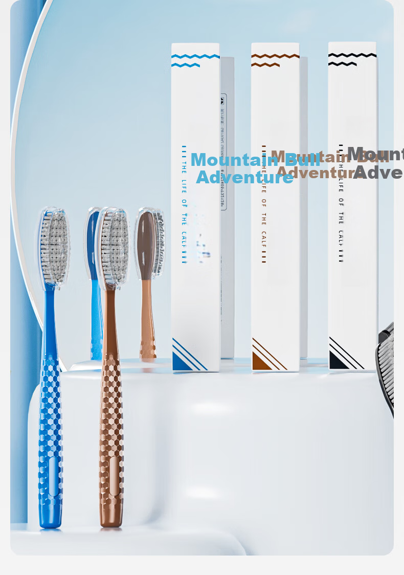 Little Calf Adventure Kids Toothbrush Small Head Soft Bristles for Ages 3-6-12 Gum Protection Cavity Prevention Soft Bristle Toothbrush Dental Care - Pack of 6 12