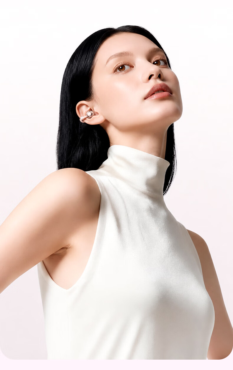 Zhiguozhe [2026 Latest Model - Berlin Sound] Bluetooth Clip-On Earphones Non-Bone Conduction Wireless Open-Ear Sports Running Long Battery Life Comfortable Wear 7