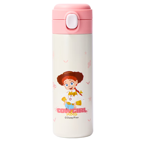 Disney Kids Large Capacity Insulated Stainless Steel Sports Water Bottle Portable Drinking Bottle for Kindergarten Students Gift