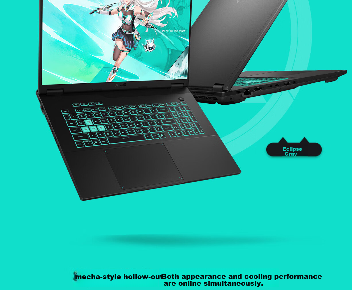 ASUS TUF Gaming F17 Pro Max National Subsidy 18-inch Gaming Laptop (Ryzen 9 9955HX, 16GB RAM, 1TB SSD, RTX 5060, 2.5K 300Hz) Gray 4