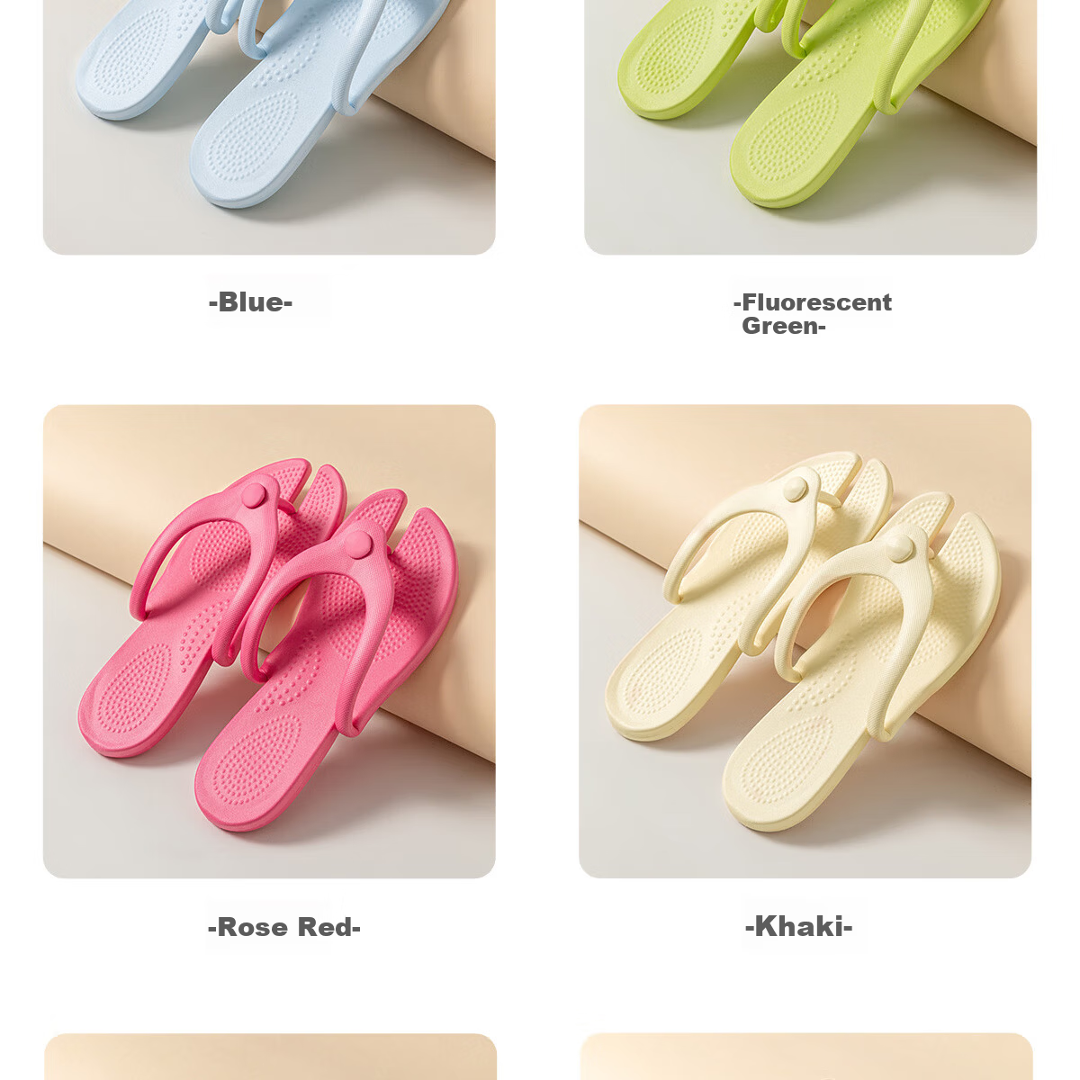 Grace Travel Slippers Women Summer Portable Foldable Bathroom Shower Non-Slip Flip Flops Disposable Cool Slippers Men Business Trip 8