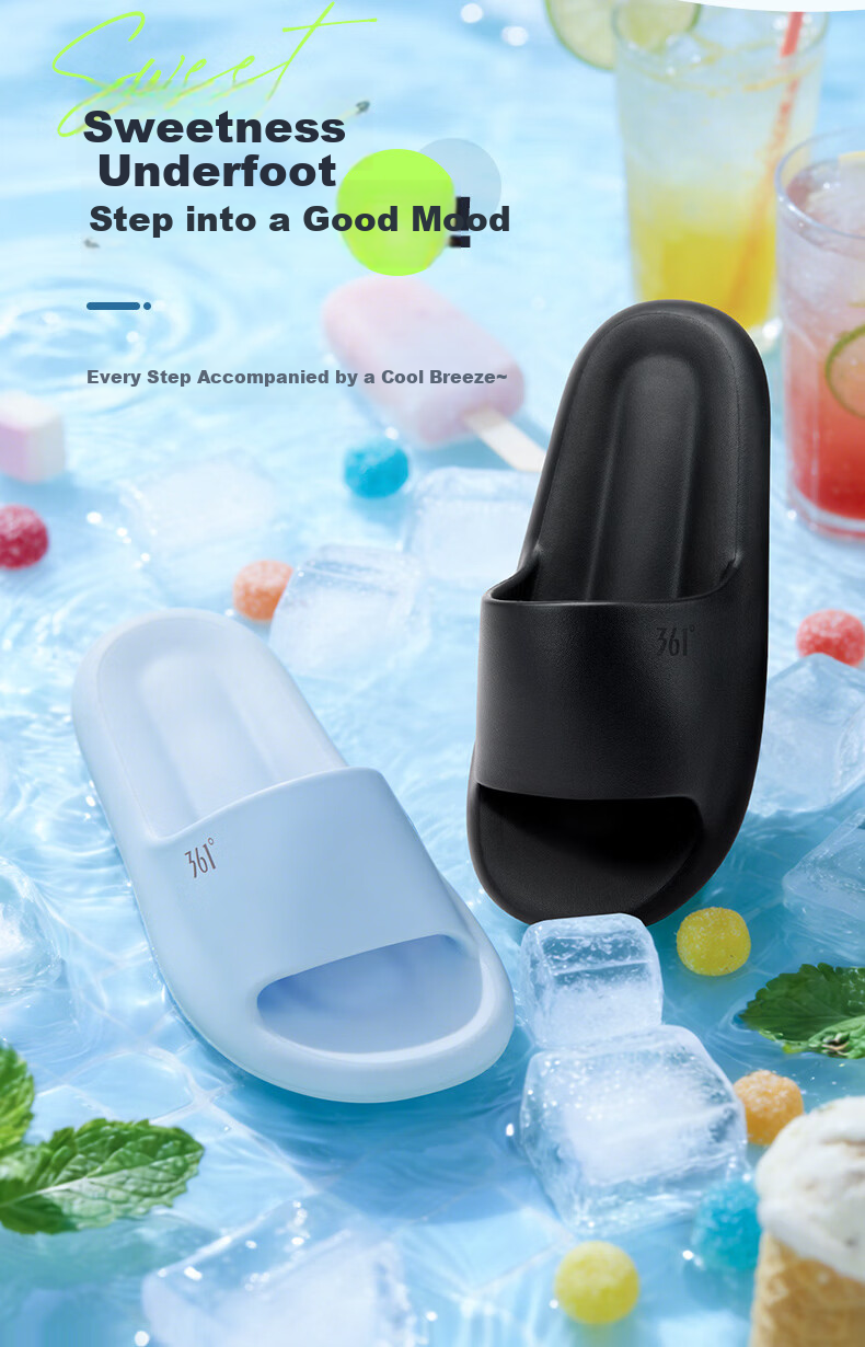 361° Ice-Cool Platform Slippers for Women, Summer Comfortable Non-Slip EVA Slide Sandals, Ladies Indoor Casual Home Slippers 4