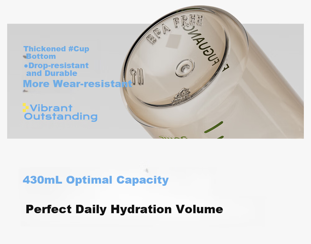 Fuguang PPSU Water Bottle Summer Portable Plastic Cup for Women Students Children High-Value Outdoor Sports Men 8