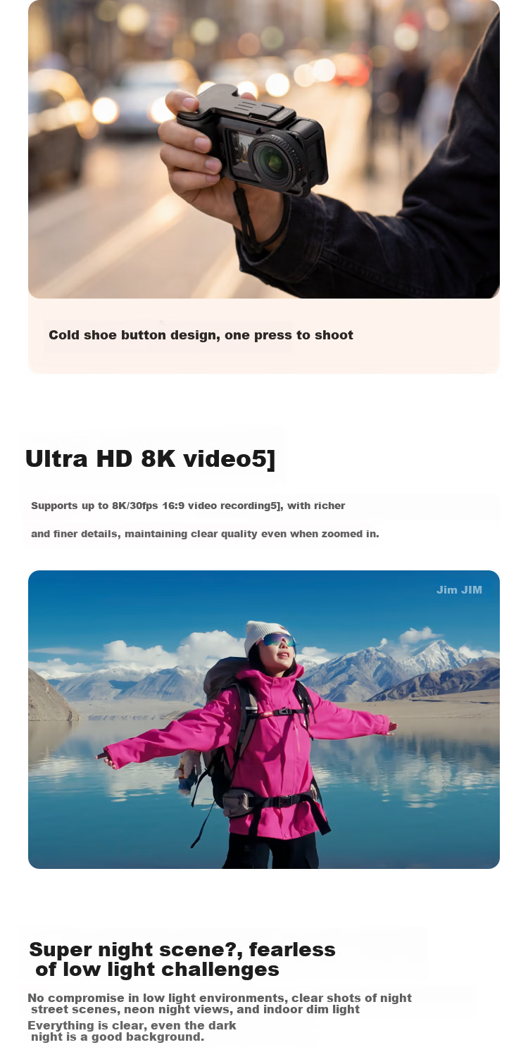 DJI Osmo Action 6 Street Photography Kit Gift Box All-in-One Flagship Sports Camera Variable Aperture Vlog Travel Outdoor Photography Motorcycle Mountain 8