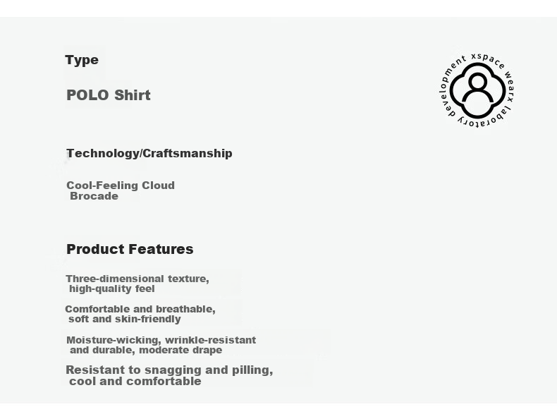 Seamless Cooling Polo T-Shirt Quick-Dry Short Sleeve Breathable Sun Protection Wrinkle-Resistant Sweat-Wicking Soft Skin-Friendly Couple Black L 2