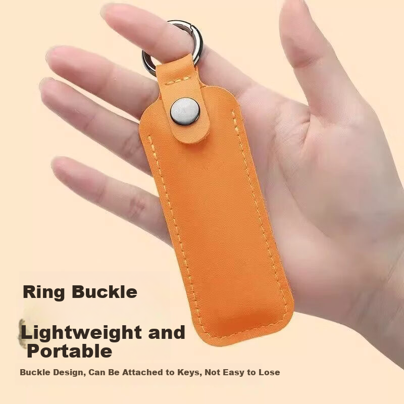 LinkStone USB Flash Drive Storage Case Protective Cover, Anti-Loss And Shockproof Shell, Portable Compact Keychain, Specially Designed for USB Drives, PU Leather
