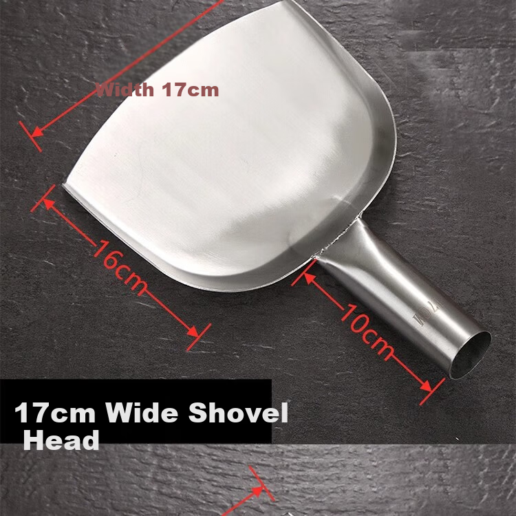 Caitang Smart Stainless Steel Chef Cooking Spatula 19cm Head (Jingcang) 4