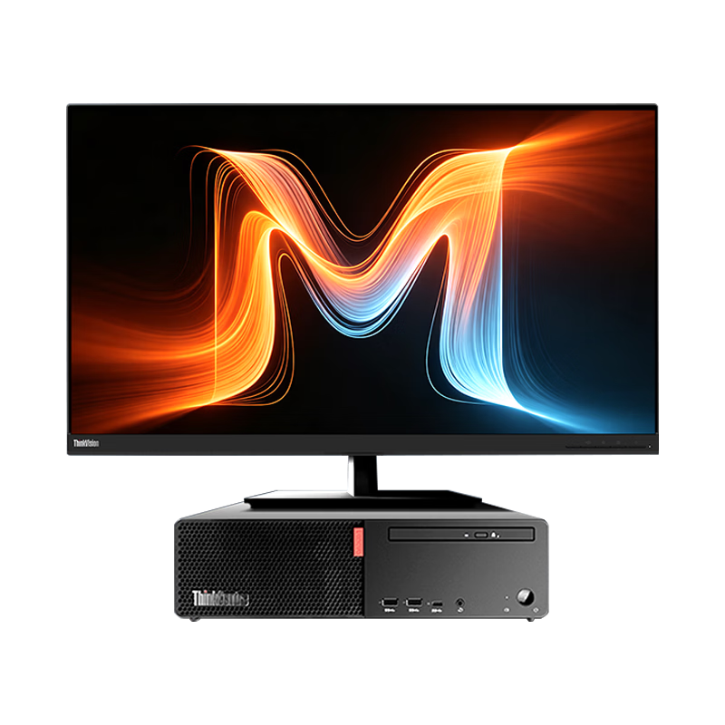 Lenovo ThinkCentre M6e Ryzen Business High-Performance Desktop PC (AMD R7 H255, 16GB DDR5, 512GB) 23.8-inch All-in-One