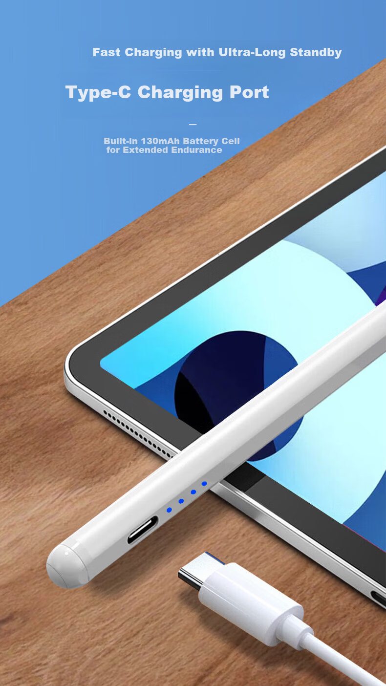 RYMANTU Capacitive Stylus Touchscreen Pen Writing Pen Tablet Pen Magnetic [Compatible with Smartphones And Tablets] Suitable for 2026 IPad Huawei Apple Xiaomi Android Honor Pencil 13