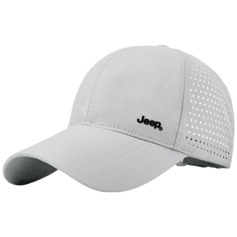 JEEP Men's Baseball Cap Summer Mesh Quick-Dry Sun Hat Unisex Visor Sports Casual Hiking Sun Hat