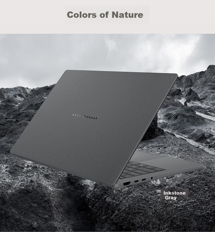 ASUS Lingyao 14 Air Snapdragon X2 Elite 2.8K 120Hz 1100nits OLED 16GB 1TB 980g AI Ultra-thin Laptop 5