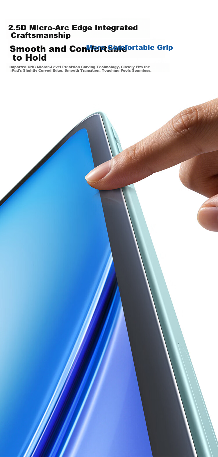 Baseus [AR Anti-Reflective | Auto Dust Removal] Tempered Glass Screen Protector for iPad 11/10 11-inch 25 Models A16 Chip AR HD Dust-Free Case Protection Film [Upgraded Version] 8