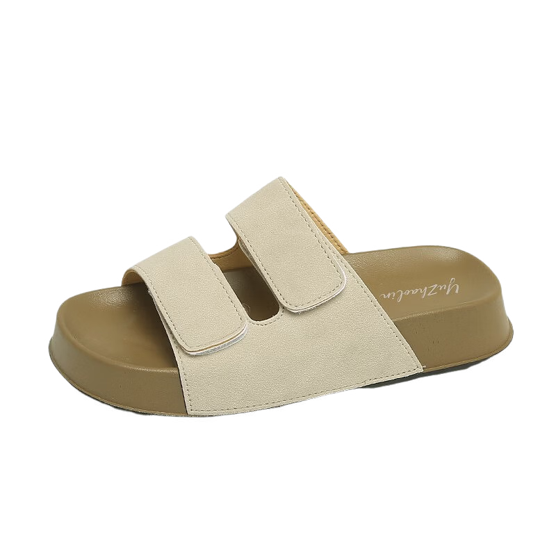 YUZHAOLIN Women's Birkenstock Style Summer Fashion Fairy Casual Thick Sole Slide Sandals