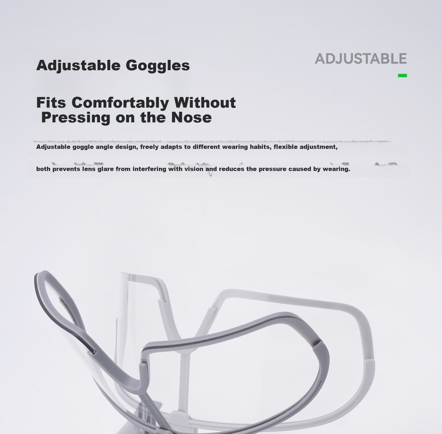 Rockbros Helmet Accessories - Black Visor + Black Magnetic Photochromic Goggles 15