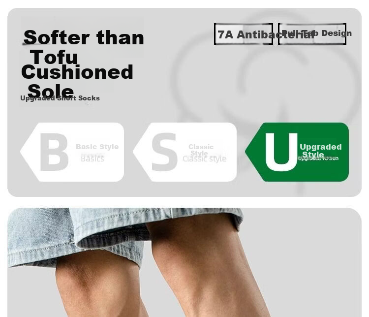 Warrior Sports Socks for Men, Short Tube Socks, Solid Color Xinjiang Cotton 7A Antibacterial Deodorant Towel Bottom Running Shock-Absorbing Sweat-Absorbing Wear-Resistant 3