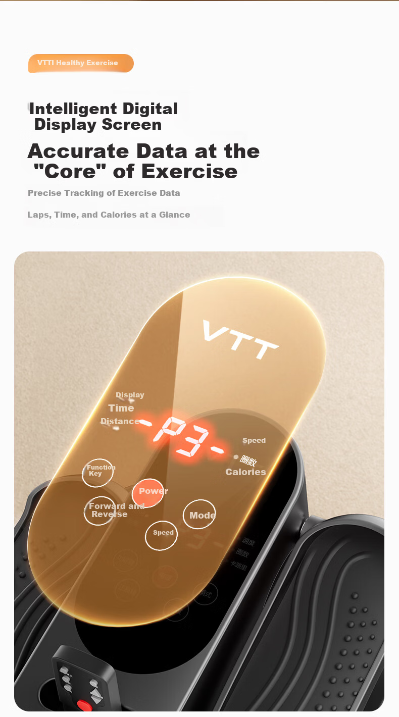 VTT Germany Electric Walking Treadmill Stroke Hemiplegia Rehabilitation Elliptical Machine Home Leg Health Stepper 29