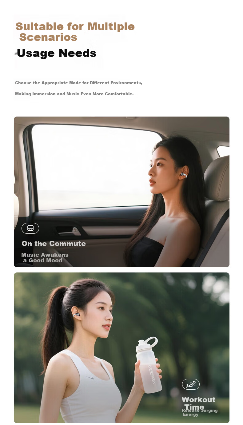 PVF 2026 New Berlin Sound Bone Conduction Bluetooth Earclip Wireless Open-Ear Sports Running Headphones Long Battery Life Non-In-Ear 22