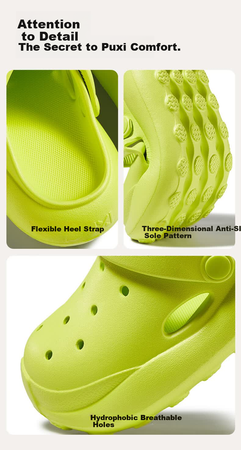 Puxiyun Cloud Children's Clog Boys' Sandals Closed-Toe Anti-Kick Baby Slippers Girls' Beach Shoes 9