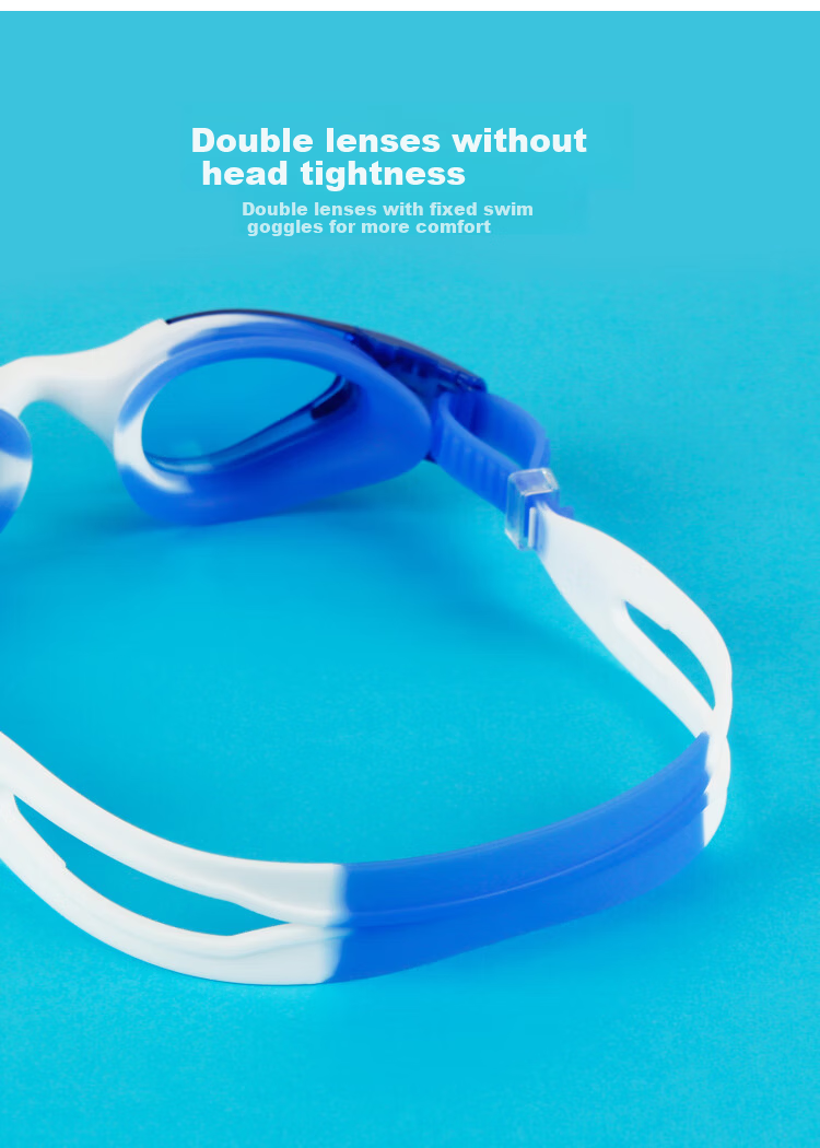 LI-NING Kids Swimming Goggles Boys Girls HD Anti-Fog Waterproof Professional Diving Swim Glasses LSJP309-1 4