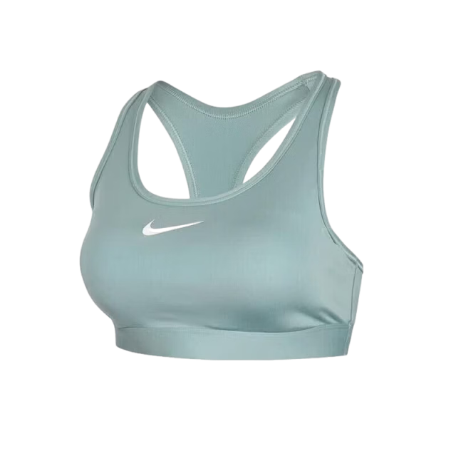 NIKE Women's Spring And Summer Sports Bra, Medium Support, Anti-Sagging DX6822-017 Green S