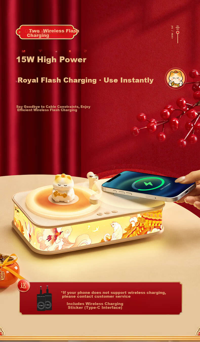 Wanhuo Forbidden City Cultural Creative Graduation Gift for Girls High School Exam Blessing Teacher Souvenir Birthday Gift Practical Thoughtful Niche Premium Aromatherapy Bluetooth Speaker Wireless Ch 7