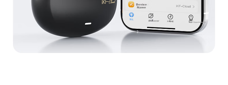 IKF Zhaoyue Clip-on Bluetooth Earphones Wireless Open Bone Conduction Non-In-Ear Zero Sensation Cushion Ultra-Long Battery Life Sports for Huawei Apple Yunyan White 61