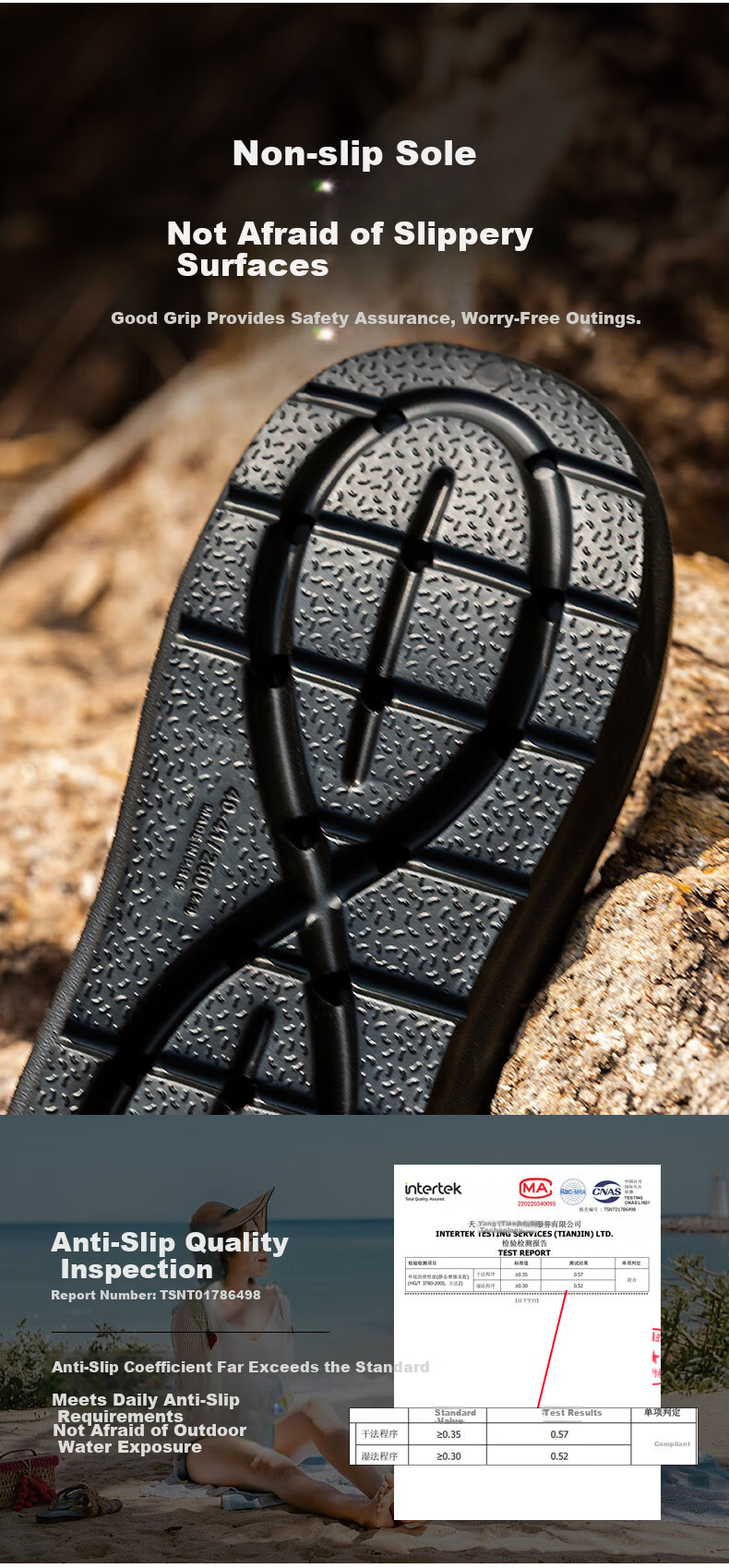 Coqui Unisex Outdoor Casual Breathable Soft Elastic Thick Sole Clogs Sandals Black Size 42-43 CQ2558 10