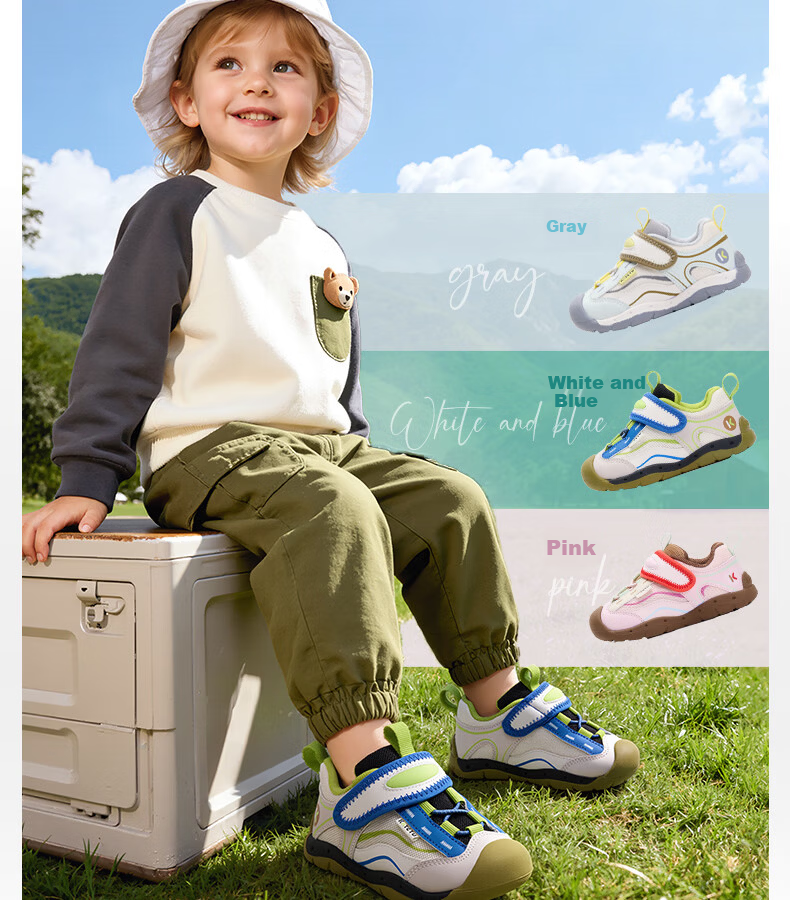 Caterpillar Rabbit Kids Shoes 2026 Spring New Baby Boys Functional Shoes Girls Breathable Walking Shoes X6AE027 10