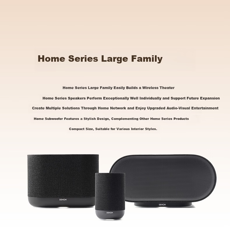 DENON HOME400 Wireless Streaming Bluetooth Speaker HiFi Stereo Sound Home350 Upgrade WiFi Bluetooth Aux Multi-Room System 11