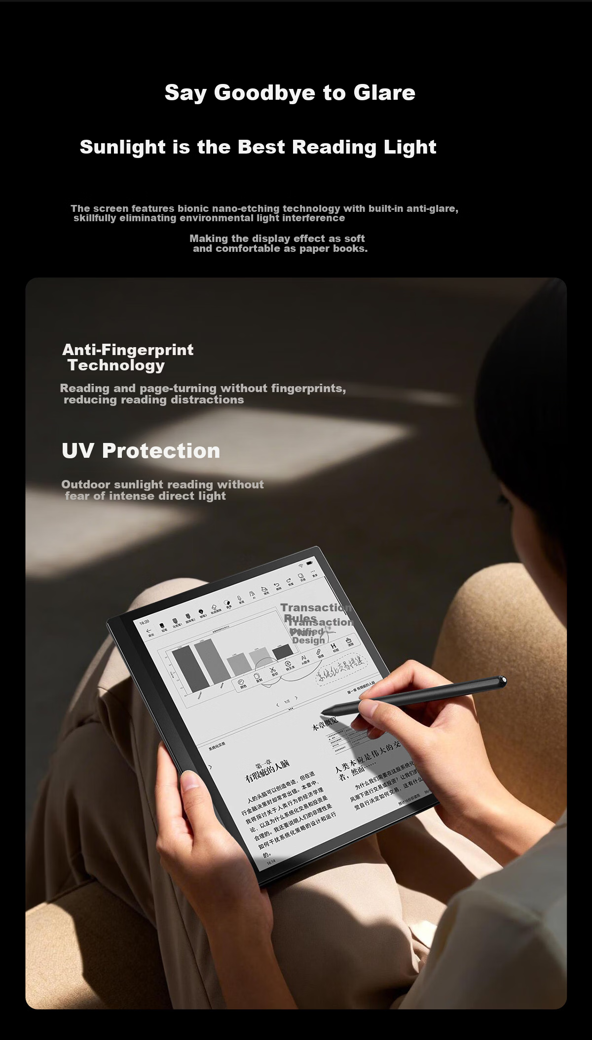 IReader Smart 6 Pro 10.3-inch E-Reader E-Book Electronic Reader E-Ink Tablet Smart Tablet for Office and Study 9