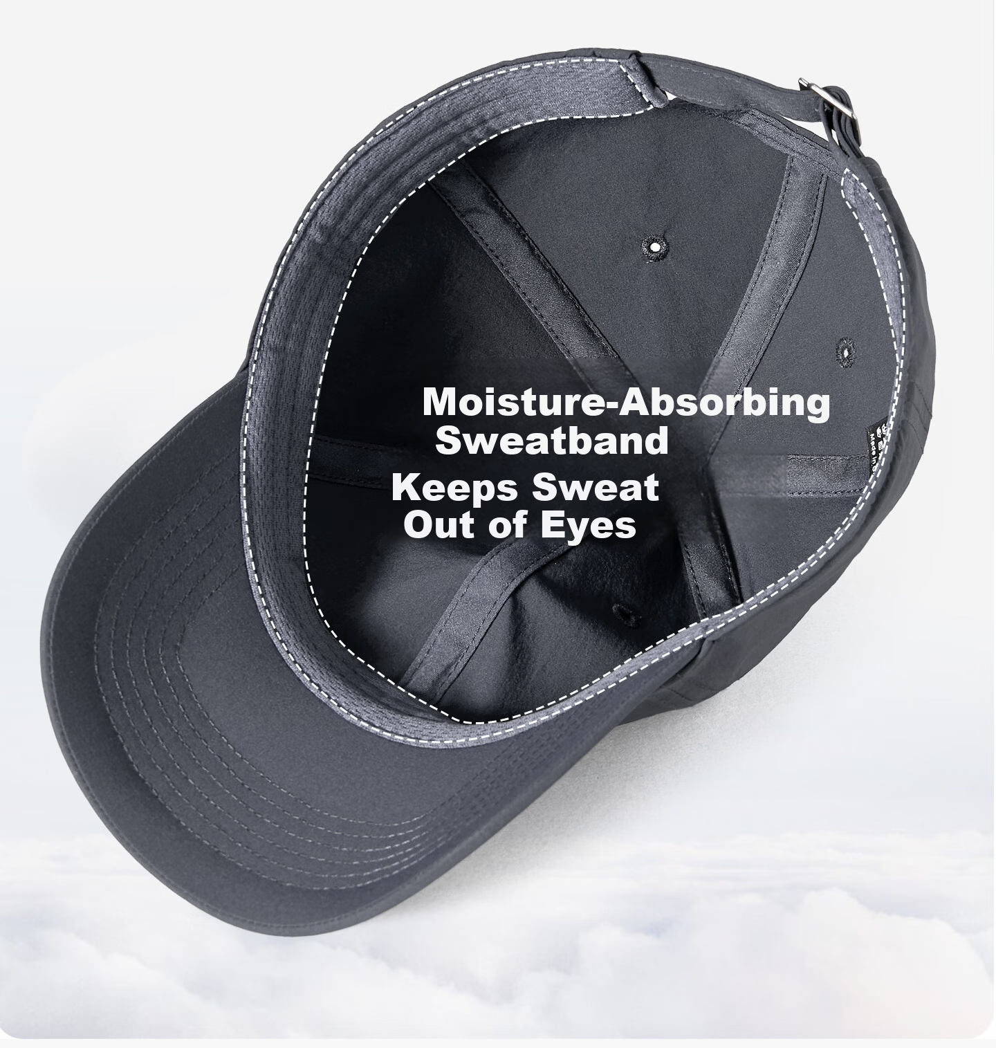 Desina Quick-Dry Men's Baseball Cap Summer Outdoor Sports Lightweight Breathable Sun Protection Soft Top Duckbill Hat 11