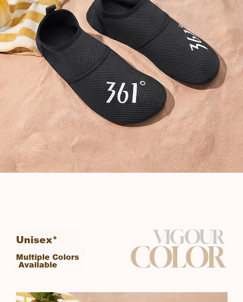 361° Unisex Beach Shoes Snorkeling Water Shoes Anti-Cut Non-Slip Summer Rafting Outdoor Creek Hiking Shoes 622617234-1 3